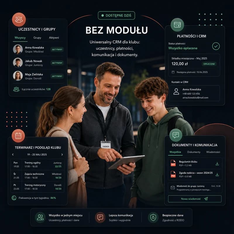 Univerzální CRM — demo modul