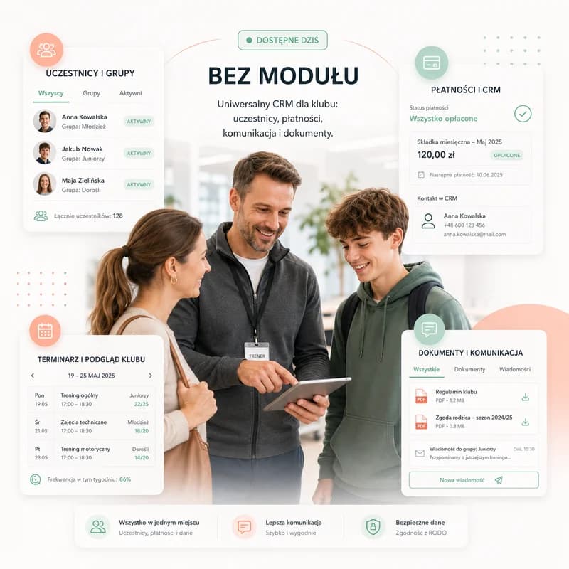 Univerzální CRM — demo modul