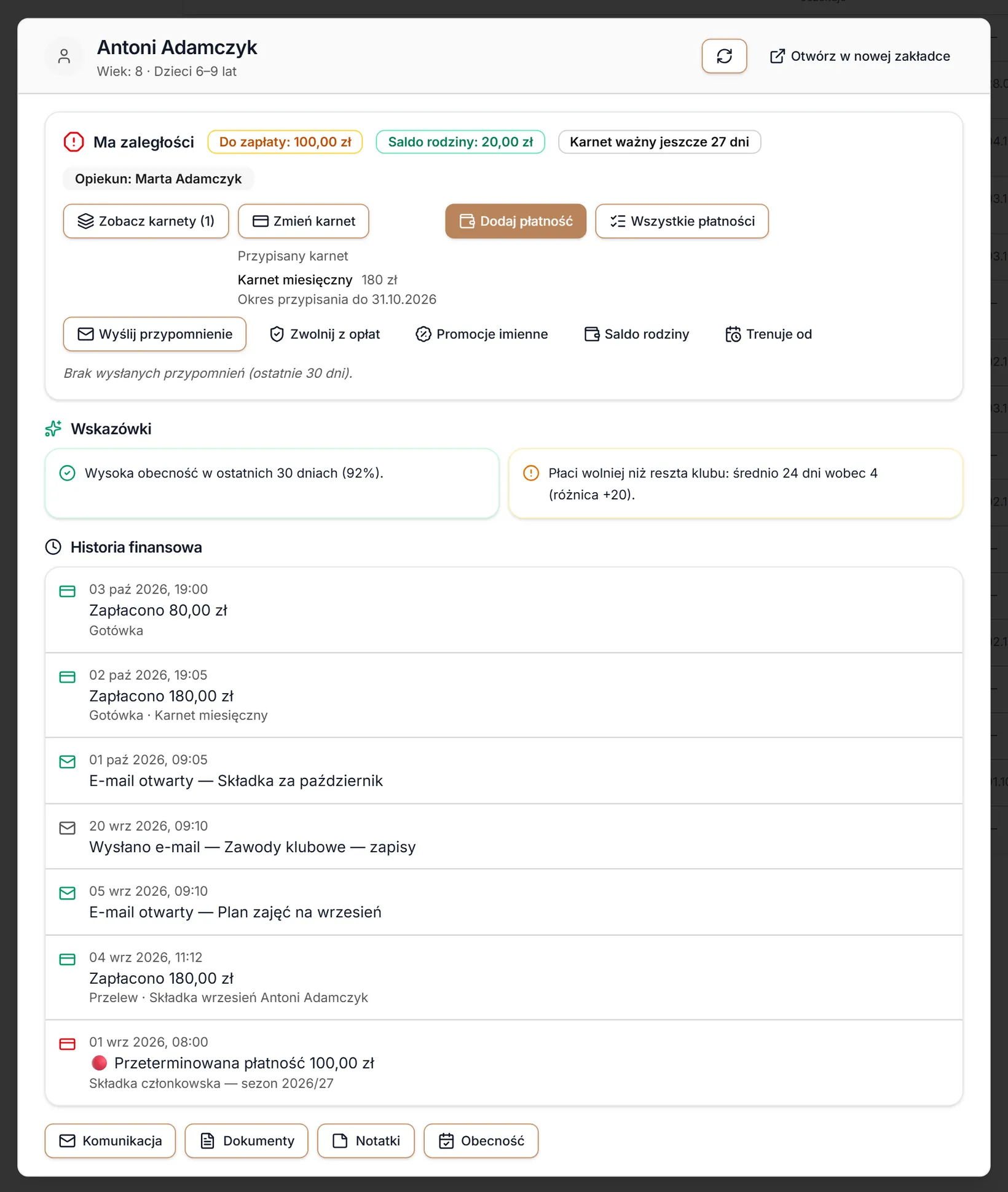 Odznaka salda rodziny
