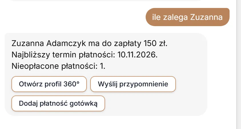 Płatność przed terminem