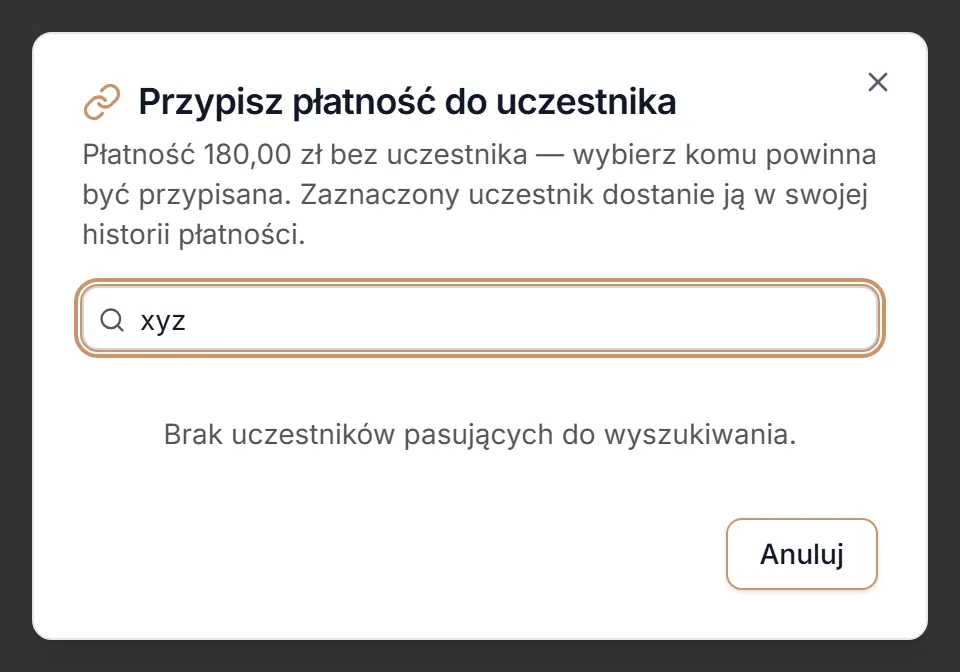 Brak osób pasujących do wyszukiwania