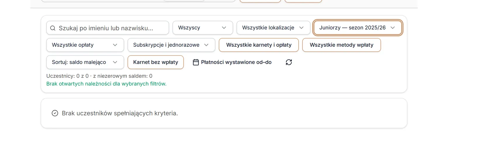Grupa bez aktualnych uczestników