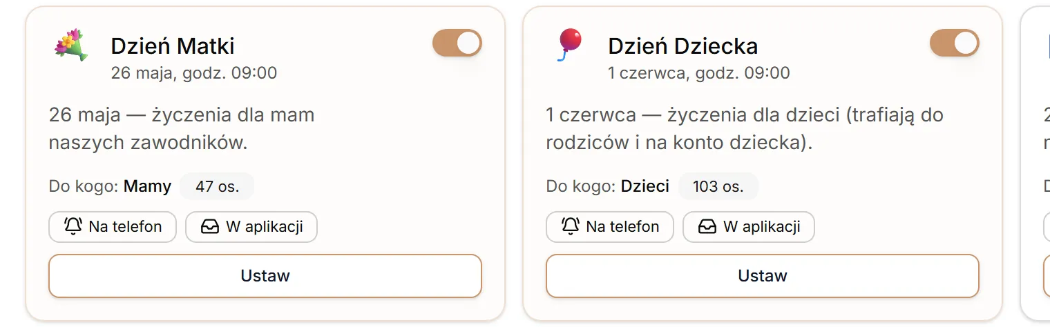 Karta okazji Dzień Matki