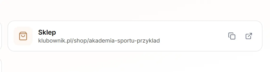 Kafelek „Sklep”