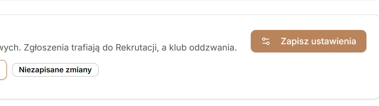 Niezapisane zmiany w rekrutacji ciągłej