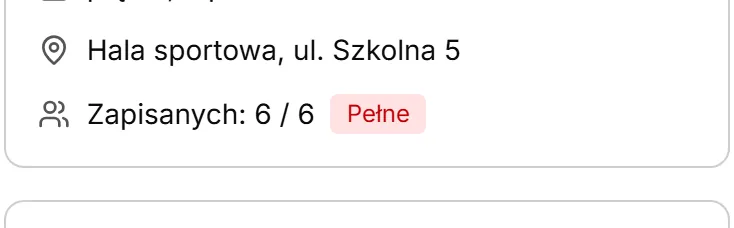 Zebranie — limit osiągnięty