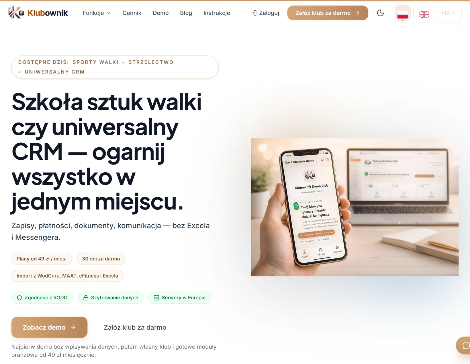 Strona główna klubownik.pl
